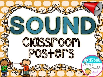 Preview of Sound Classroom Posters