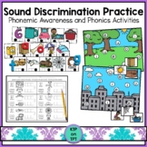 Sound Discrimination Practice Activities for Phonemic Awar