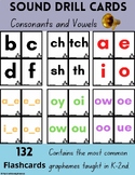 Sound Drill Cards- 132 Most Common Phonics Patterns