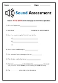 Sound & Vibration - End of unit assessment