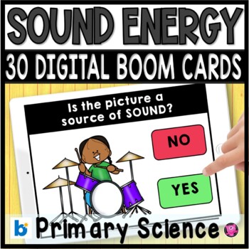 Preview of Sound Energy - Forms of Energy - DIGITAL Sound Energy Sources