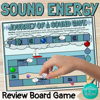 Preview of Sound Energy Journey of a Sound Wave Science Review Board Game