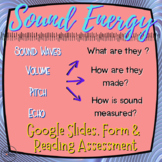 Sound Energy: Volume, Pitch, Sound Waves, Google Slides & 