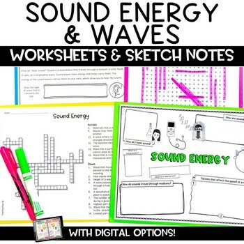 Preview of Sound Energy and Waves Activity