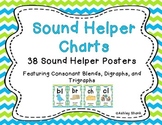 Sound Helper Charts- Consonant Blends, Digraphs & Trigraph
