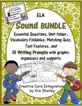 Preview of Sound Integrated Science Language Arts BUNDLE