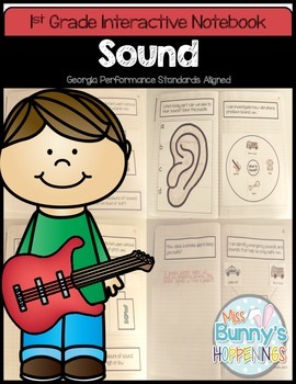 Preview of Sound Interactive Notebook (1st Grade)