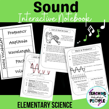 Sound Interactive Notebook by Teaching Mini People | TpT