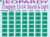 Sound & Light Jeopardy with Interactive Scoreboard Pitch C