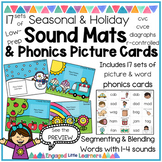 Sound Mats for 1-4 Phonemes | 204 Picture Phonic Word Card