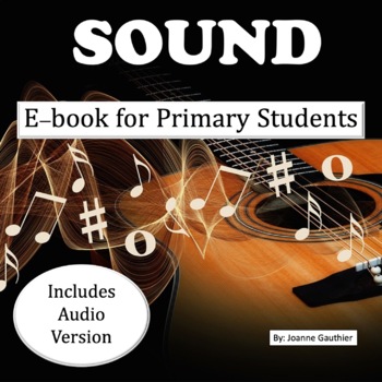 Preview of Sound: Non-Fiction illustrated book for Primary Students