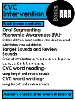 Preview of Sound Partners Style Intervention Student Workbooks Books 1-5- No Prep!