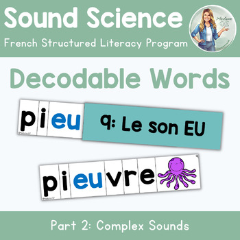 Preview of Sound Program: Complex Sounds - French Decoding Strips (Les sons complexes)