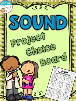 Preview of Sound Project Choice Board