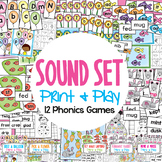 Phonics Games Bundle - Sound Set {12 Card Games}