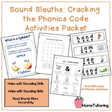 Sound Sleuths: Cracking the Phonics Code Activities Bundle