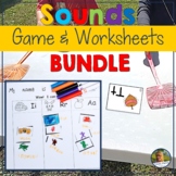 Beginning Sounds Worksheets and Beginning Sounds Game Phon