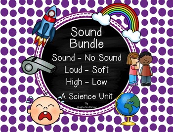Preview of Sound: Sound/No Sound, Loud/Soft, High/Low: A Science Unit