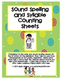 Sound Spelling & Syllable Counting Sheets