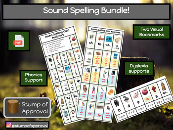 Preview of Sound Spelling Visuals Bundle