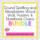 Sound Spelling and Morphemes Bulletin Board and Notebook C