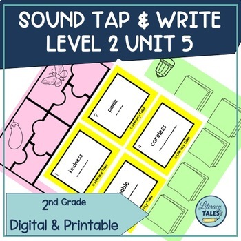 Preview of Sound Tap & Write 2nd Grade Unit 5 Printable and Digital Activities