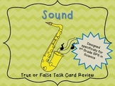 Sound True or False Task Cards