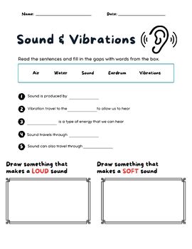 Preview of Sound & Vibrations Worksheet