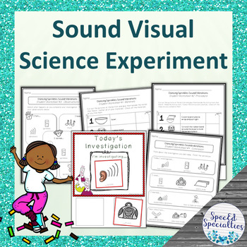 sound visual science experiment interactive book and differentiated worksheets