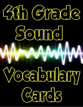 Preview of Sound Vocabulary Cards