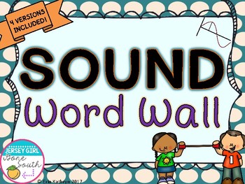 Preview of Sound Vocabulary Word Wall