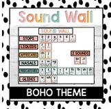Sound Wall: Boho (SOR - Science of Reading)