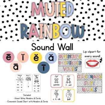 Preview of Sound Wall - Muted Rainbow Edition
