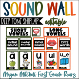 Sound Wall Phonics  Deep Tone Shiplap
