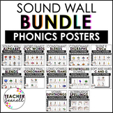Sound Wall Phonics Posters Bundle
