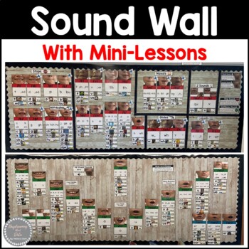 Preview of Sound Wall Phonics Lessons Science of Reading