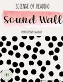 Sound Wall | Science of Reading | Brushed Boho Dot Theme