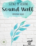Sound Wall | Science of Reading | Calming Watercolor