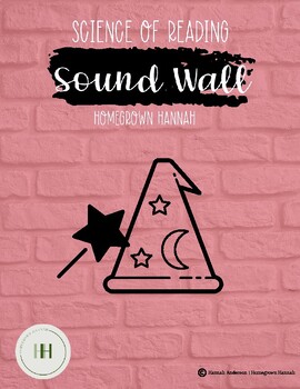 Preview of Sound Wall | Science of Reading | Magic Theme