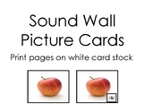 Sound Wall Science of Reading Picture Cards 2 options real photos