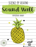 Sound Wall | Science of Reading | Pineapple Theme