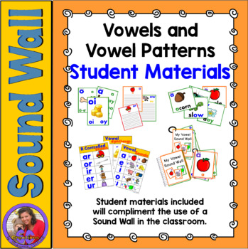 Preview of Sound Wall - Student Materials for Vowels, Digraphs, and Diphthongs