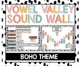Sound Wall and Vowel Valley: Boho Theme (SOR - Science of 