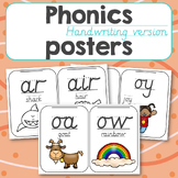 Sound Wall posters: digraphs, trigraphs & alternate graphe