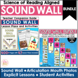 Sound Wall with Mouth Photos Lessons & Activities Bundle -