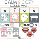 Sound Wall with Mouth Pictures | Calm & Cozy Collection