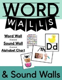 Sound Walls & Word Walls (English - Watercolor)