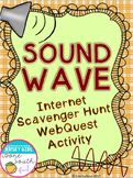 Sound Wave Internet Scavenger Hunt WebQuest Activity