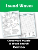 Sound Waves Crossword Puzzle & Word Search Combo