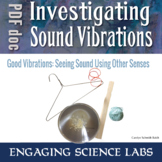 Sound Waves: How Vibrations Cause Sound Activity and writi